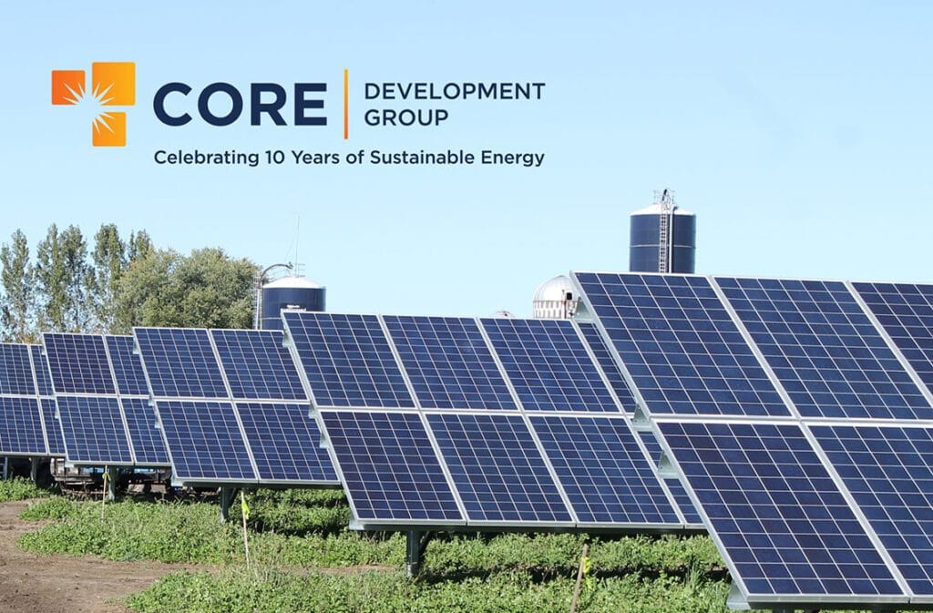 Core development: celebrating 10 years of sustainable energy