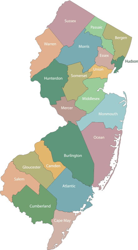 Nj map