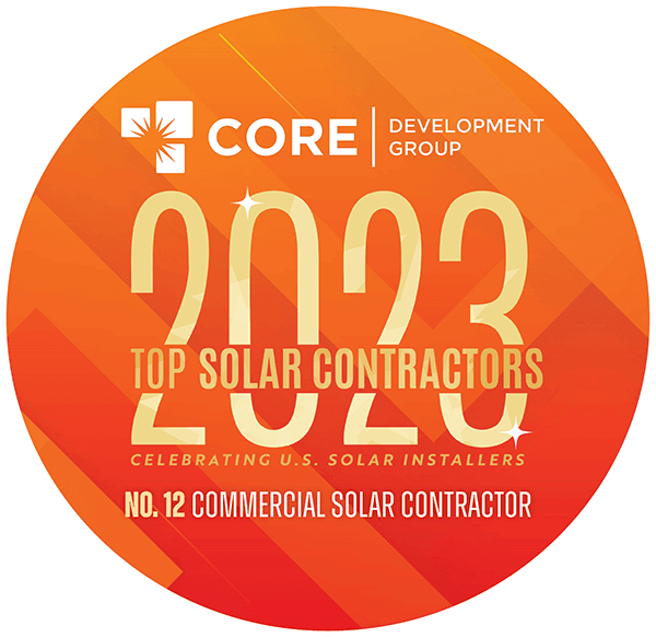 Core Development Group Is Named A 2023 Top Commercial Solar Contractor 2 Core development group top solar contractors 2023 logo
