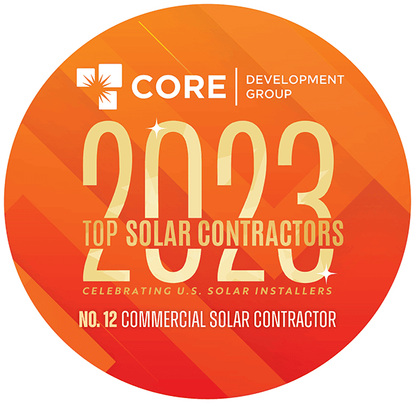 core development group top solar contractors 2023 logo