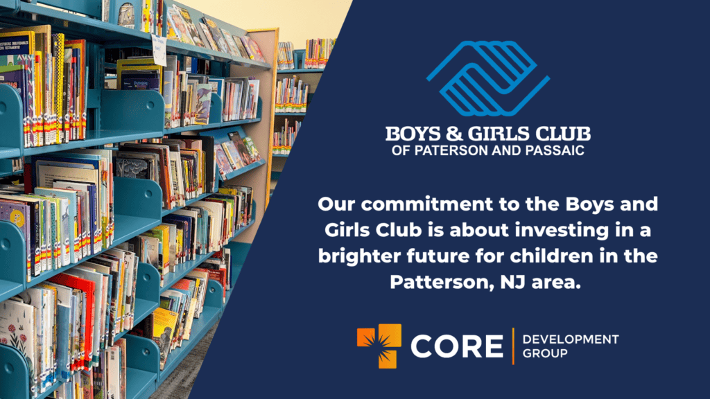 Our commitment to the boys and girls club is about investing in the brighter future for children in the patterson, nj area.