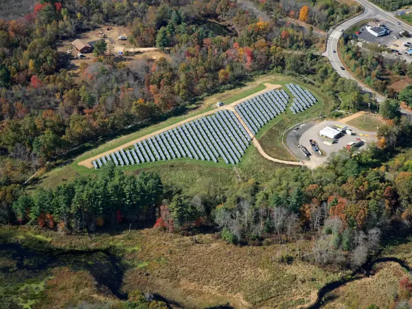 Groundmount aerial brookfield ma